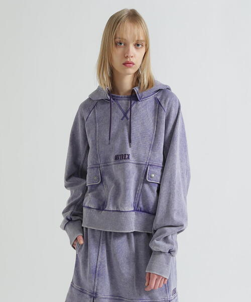 LA+ DARKNESSS HOODIE / VIOLET Lサイズ SWEAT ANORAK PARKA X-girl – calif（カリフ）公式サイト
