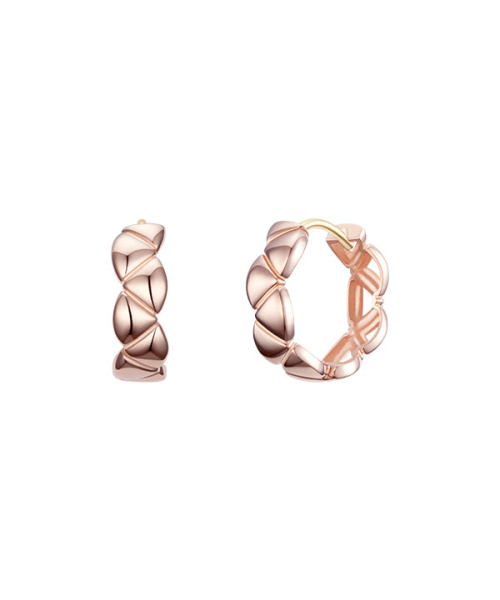 JESTINA（ジェイエスティナ）の「MOSAIQUE 14Kイヤリング (JJMSE05B8261R4000)（ピアス（両耳用）・レディース・ローズ・FREE）」の2枚目の写真