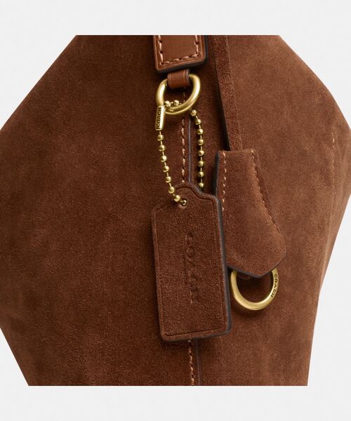 COACH ブラウン メッセンジャーバッグ COACH（コーチ）の「モット メッセンジャー バッグ 33（メッセンジャー