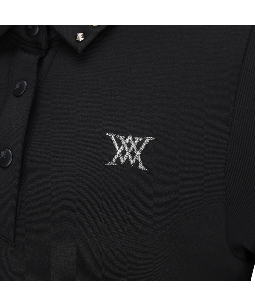 ANEW GOLF（アニューゴルフ）の「W BACK INCISION POINT L/TS_BK（ポロシャツ・レディース・その他・SMALL/X-SMALL）」の6枚目の写真