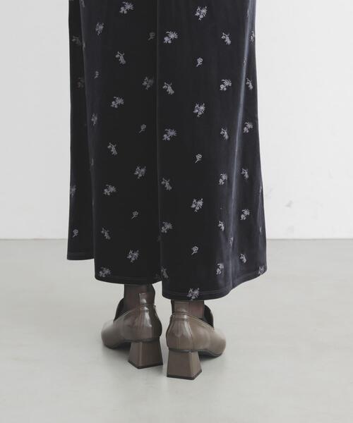 KBF（ケイビーエフ）の「セミスクエアトゥパンプス（パンプス・レディース・ブラック/カーキ・36/38/37）」の7枚目の写真