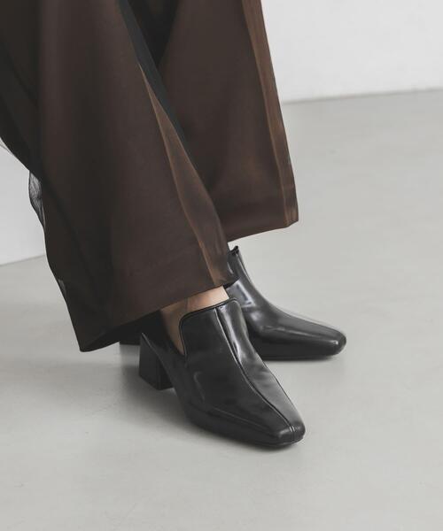 KBF（ケイビーエフ）の「セミスクエアトゥパンプス（パンプス・レディース・ブラック/カーキ・36/38/37）」の13枚目の写真