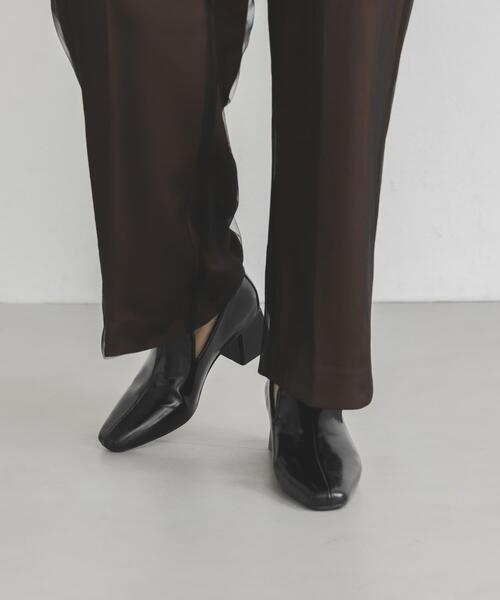 KBF（ケイビーエフ）の「セミスクエアトゥパンプス（パンプス・レディース・ブラック/カーキ・36/38/37）」の15枚目の写真
