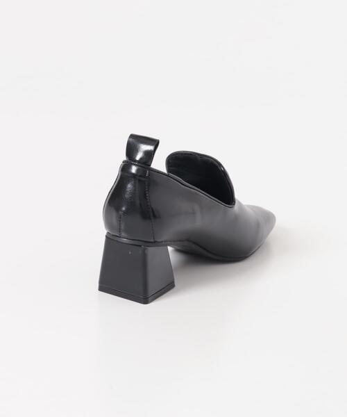 KBF（ケイビーエフ）の「セミスクエアトゥパンプス（パンプス・レディース・ブラック/カーキ・36/38/37）」の22枚目の写真