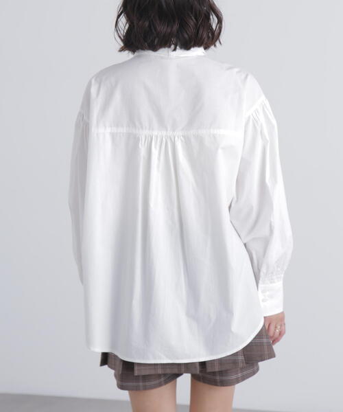 FREE'S MART(フリーズマート)の「◆ボウタイ付きブラウス(シャツ/ブラウス・レディース・ホワイト/ホワイト系その他/ブルー・FREE)」の15枚目の写真