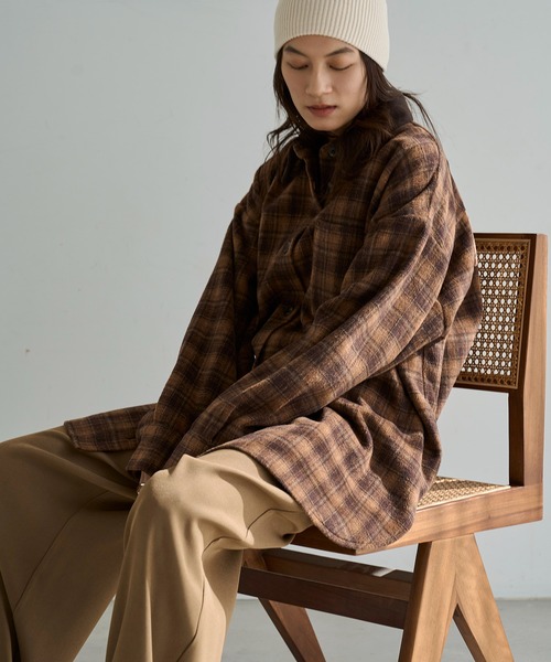 meilmada（メイルマダ）の「コーデュロイカラーチェックジャケット