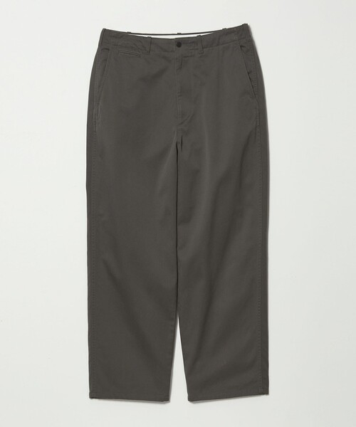 Steven Alan（スティーブンアラン）の「＜Steven Alan＞ ウエポン ニドム アーミー ノープリーツ トラウザーズ（チノパンツ・メンズ・グレー/ナチュラル/ダークグレー・S/M/L/XL）」の2枚目の写真