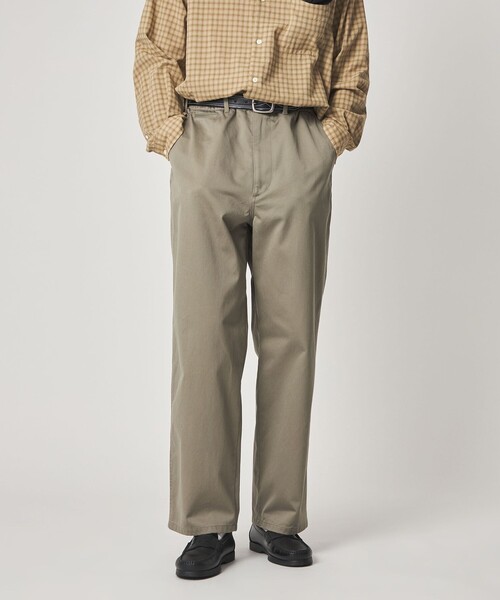 Steven Alan（スティーブンアラン）の「＜Steven Alan＞ ウエポン ニドム アーミー ノープリーツ トラウザーズ（チノパンツ・メンズ・グレー/ナチュラル/ダークグレー・S/M/L/XL）」の11枚目の写真