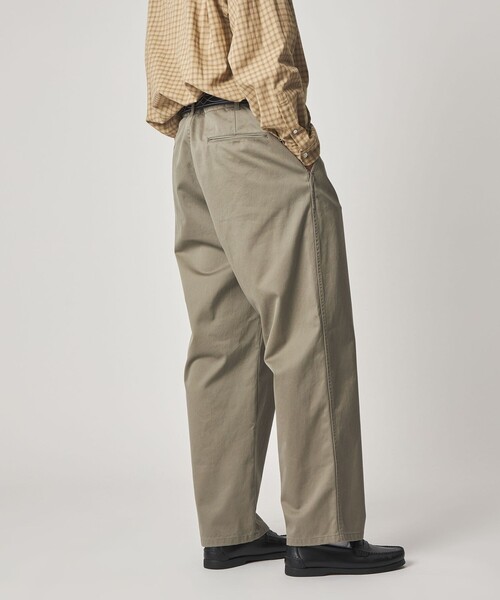 Steven Alan（スティーブンアラン）の「＜Steven Alan＞ ウエポン ニドム アーミー ノープリーツ トラウザーズ（チノパンツ・メンズ・グレー/ナチュラル/ダークグレー・S/M/L/XL）」の15枚目の写真