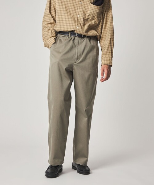 Steven Alan（スティーブンアラン）の「＜Steven Alan＞ ウエポン ニドム アーミー ノープリーツ トラウザーズ（チノパンツ・メンズ・グレー/ナチュラル/ダークグレー・S/M/L/XL）」の16枚目の写真