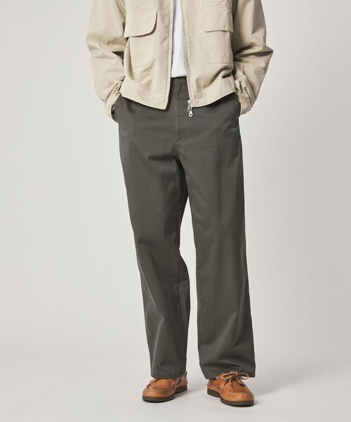 Steven Alan（スティーブンアラン）の「＜Steven Alan＞ ウエポン ニドム アーミー ノープリーツ トラウザーズ（チノパンツ・メンズ・グレー/ナチュラル/ダークグレー・S/M/L/XL）」の21枚目の写真
