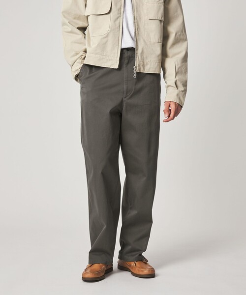 Steven Alan（スティーブンアラン）の「＜Steven Alan＞ ウエポン ニドム アーミー ノープリーツ トラウザーズ（チノパンツ・メンズ・グレー/ナチュラル/ダークグレー・S/M/L/XL）」の15枚目の写真