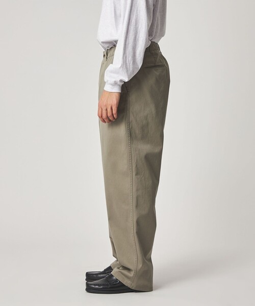 Steven Alan（スティーブンアラン）の「＜Steven Alan＞ ウエポン ニドム アーミー ノープリーツ トラウザーズ（チノパンツ・メンズ・グレー/ナチュラル/ダークグレー・S/M/L/XL）」の20枚目の写真