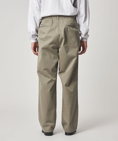 Steven Alan（スティーブンアラン）の「＜Steven Alan＞ ウエポン ニドム アーミー ノープリーツ トラウザーズ（チノパンツ・メンズ・グレー/ナチュラル/ダークグレー・S/M/L/XL）」の21枚目の写真
