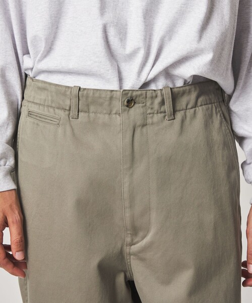 Steven Alan（スティーブンアラン）の「＜Steven Alan＞ ウエポン ニドム アーミー ノープリーツ トラウザーズ（チノパンツ・メンズ・グレー/ナチュラル/ダークグレー・S/M/L/XL）」の22枚目の写真