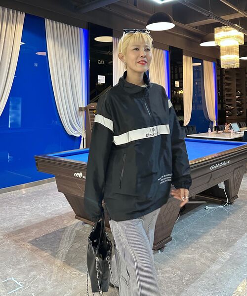 BLACKBALLED（ブラックボールド）の「アノラックジャケット ブラック（ナイロンジャケット・メンズ・その他・SMALL/MEDIUM/LARGE/X-LARGE）」の2枚目の写真