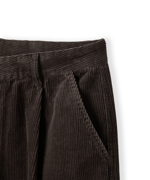 HOOVES（フーブス）の「コーデュロイツータックカーゴパンツ [ディープブラウン]（その他パンツ・メンズ・その他・MEDIUM/LARGE/X-LARGE）」の6枚目の写真