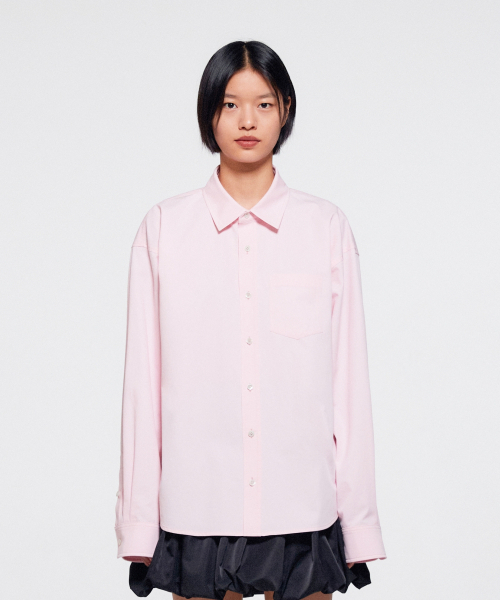 ERA（エラ）の「ユニセックス ERA クラシックシャツ - ピンク（シャツ/ブラウス・レディース・その他・SMALL/MEDIUM/LARGE）」の2枚目の写真
