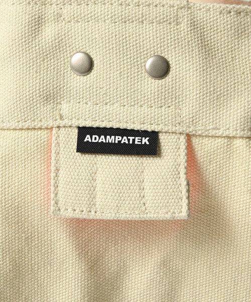 ADAM PATEK(アダムパテック)の「【ADAMPATEK/アダムパテック】news paper bag/ニュースペーパーバッグ(ショルダーバッグ・メンズ・ホワイト/ブラック・FREE)」の10枚目の写真