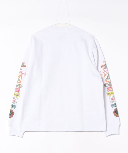lost（ロスト）の「lost/ロスト 長袖 ロンT PIT STOP LS TEE LM6S-2202（Tシャツ/カットソー・メンズ・ネイビー/ホワイト・M/L/XL）」の3枚目の写真