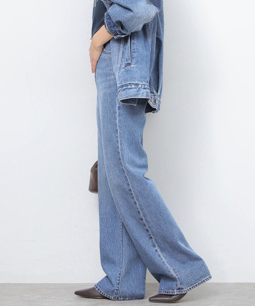 別注【LEVI'S】RIBCAGE WIDE LEG：デニム（デニムパンツ）｜Levi's