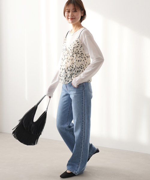 別注【LEVI'S】RIBCAGE WIDE LEG：デニム（デニムパンツ）｜Levi's