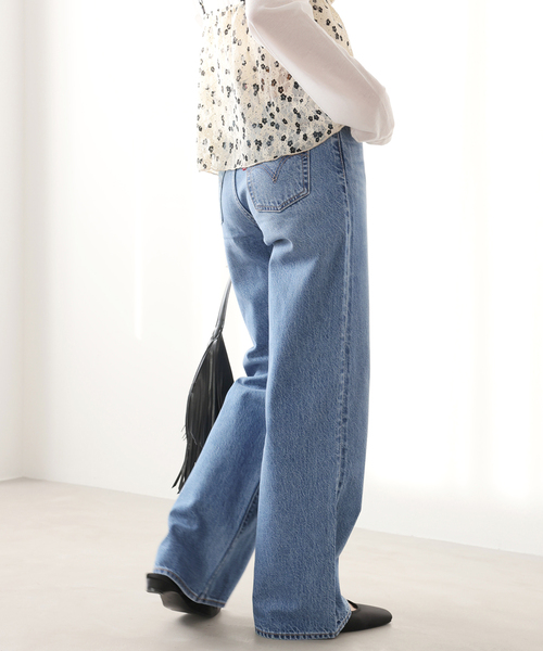 別注【LEVI'S】RIBCAGE WIDE LEG：デニム（デニムパンツ）｜Levi's