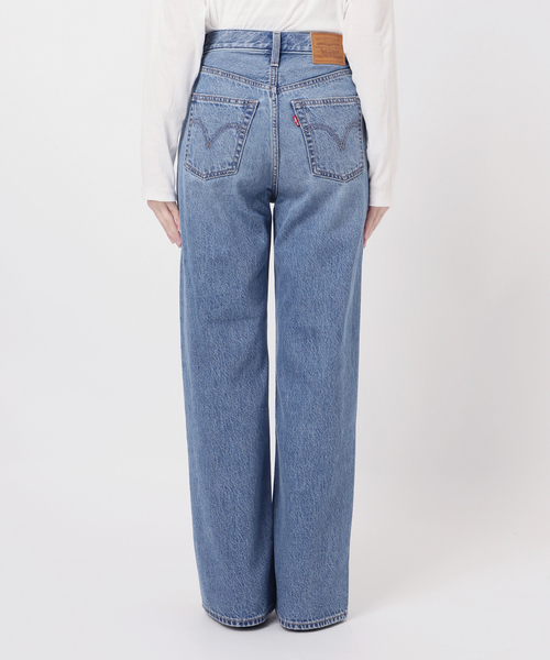 26SS新作］別注【LEVI'S】RIBCAGE WIDE LEG：デニム