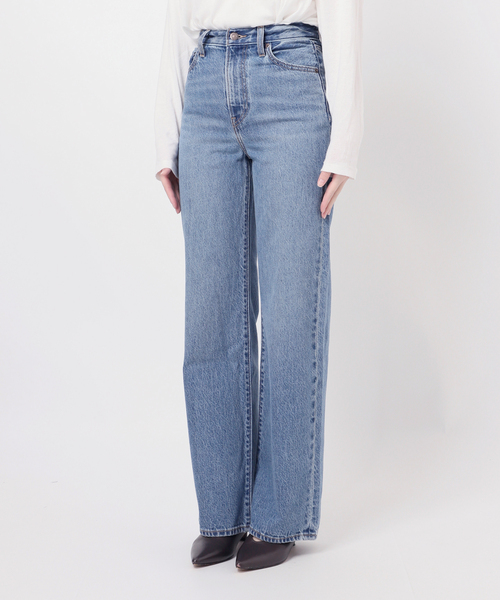 Levi's（リーバイス）の「［26SS新作］別注【LEVI’S】RIBCAGE WIDE LEG：デニム（デニムパンツ・レディース・ブルー・28/27/26/25/24/23）」の7枚目の写真