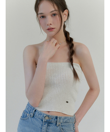 Jelly knit top_2way (ivory)
