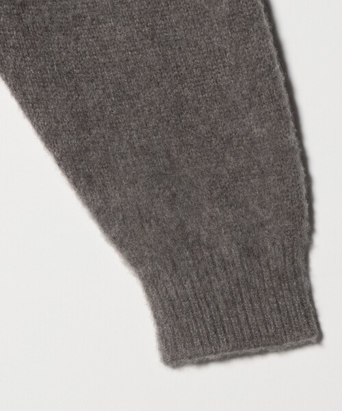 UNITED ARROWS（ユナイテッドアローズ）の「トッド＆ダンカン ブラッシュド カウチンニット（カーディガン/ボレロ・メンズ・ブラック/グレー系・M/L/XL/S）」の14枚目の写真