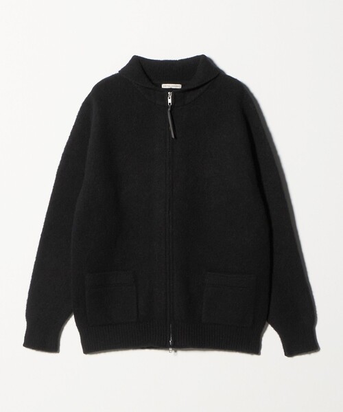 UNITED ARROWS（ユナイテッドアローズ）の「トッド＆ダンカン ブラッシュド カウチンニット（カーディガン/ボレロ・メンズ・ブラック/グレー系・M/L/XL/S）」の18枚目の写真