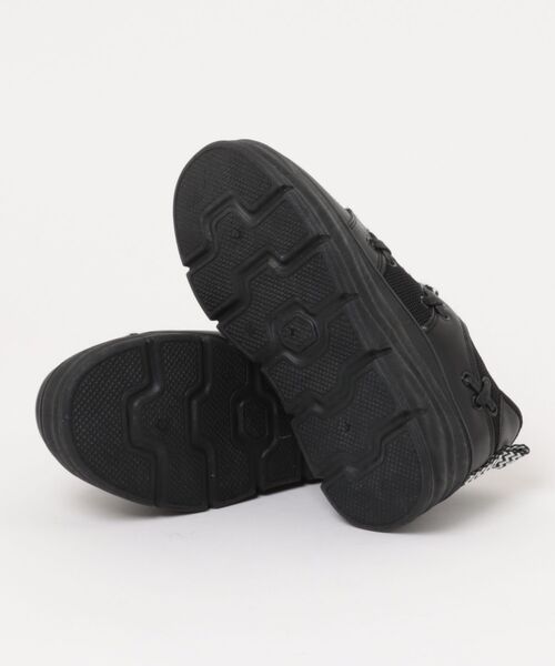 GORGE（ゴージ）の「《配色ヒモ×厚底ボリューム》レディース スニーカー 厚底ダッドスニーカー 脚長見え カジュアル 春夏秋冬（スニーカー・レディース・オフホワイト/ブラック・S/L/LL）」の14枚目の写真