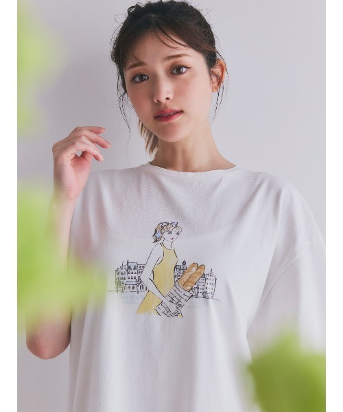 LANTINAM(ランティナム)の「【コラボ】2nd Anniversary Collaboration Tee(Tシャツ/カットソー・レディース・ホワイト系その他/ホワイト系その他2・FREE)」の5枚目の写真