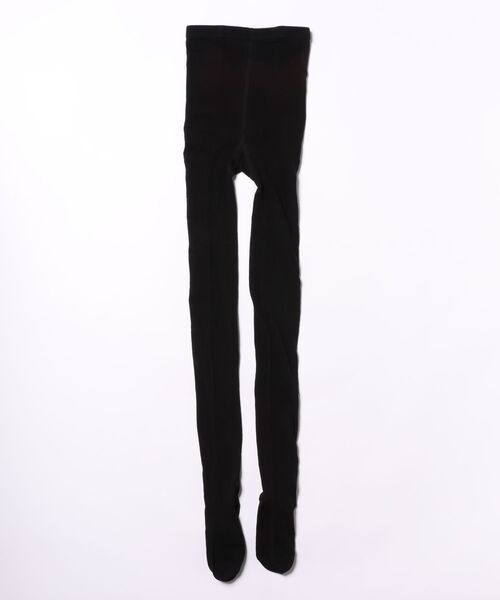 Fun & Daily（ファンアンドデイリー）の「F&D : リボンラインタイツ（タイツ/ストッキング・レディース・ブラック・FREE）」の6枚目の写真