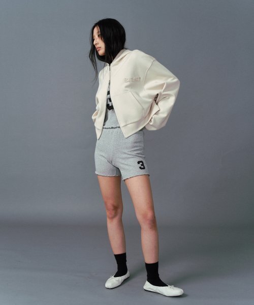 s/e/o(エスイーオー)の「3 FRILL SHORTS_GRAY(その他パンツ・レディース・その他・FREE)」の1枚目の写真