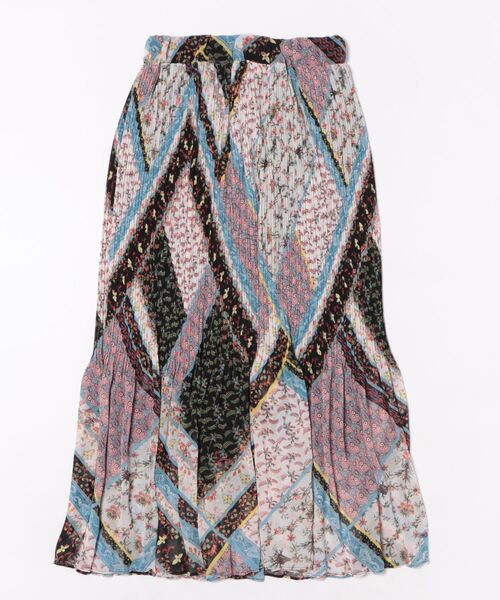 Cepica（セピカ）の「スカーフプリントプリーツスカート（スカート・レディース・マルチ・FREE）」の9枚目の写真