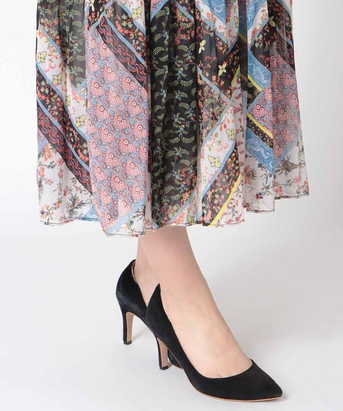 Cepica（セピカ）の「スカーフプリントプリーツスカート（スカート・レディース・マルチ・FREE）」の7枚目の写真