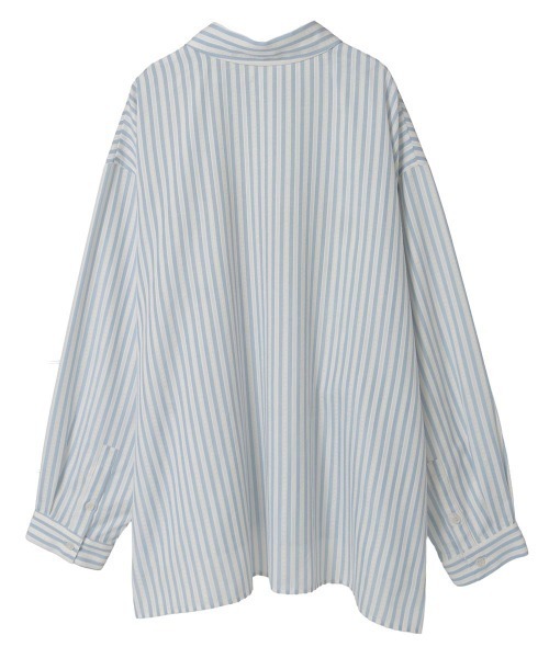 Candy Stripper(キャンディストリッパー)の「DOG PRINT OVER シャツ(シャツ/ブラウス・レディース・ブラック/ライトブルー/グレー・FREE)」の12枚目の写真