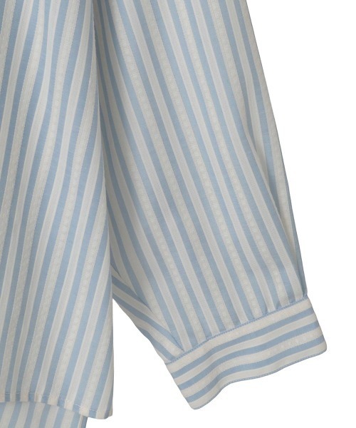 Candy Stripper(キャンディストリッパー)の「DOG PRINT OVER シャツ(シャツ/ブラウス・レディース・ブラック/ライトブルー/グレー・FREE)」の14枚目の写真