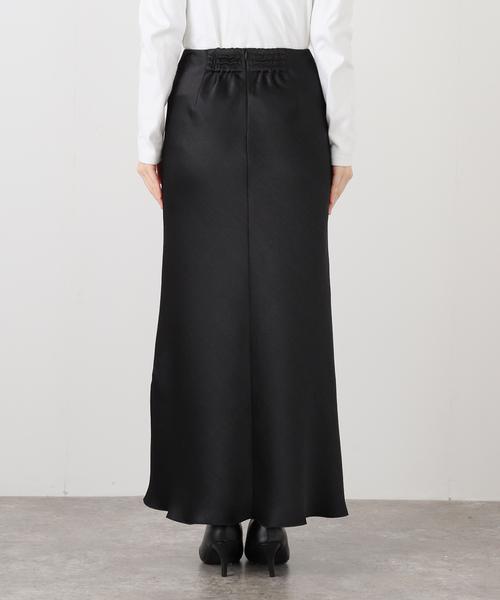 IENA（イエナ）の「《追加16》ダブルサテンスカート（スカート・レディース・ブラック/ライトグレー/ホワイト系その他・38/36/34/40）」の20枚目の写真