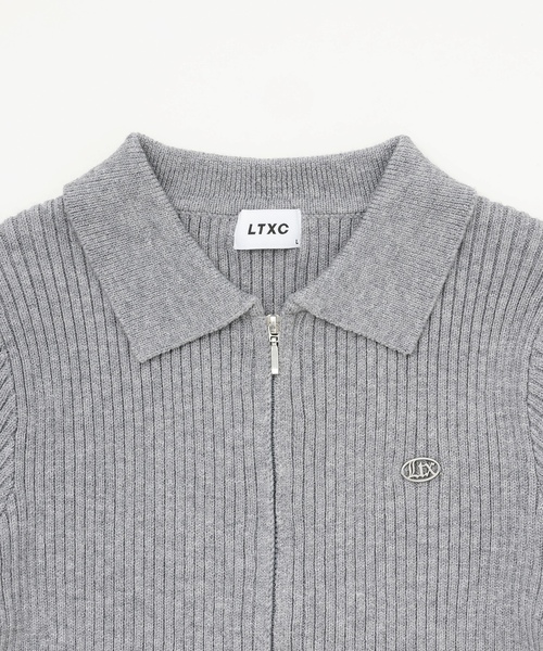 LOVETOXIC(ラブトキシック)の「【LTXC】【洗える】リブWジップカーディガン(カーディガン/ボレロ・キッズ・グレー/サックスブルー/アイボリー/ブラック・L:160cm/M:150cm/S:140cm/130cm)」の19枚目の写真