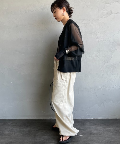 FRED PERRYワンポイントロゴ刺繍 シアークルーネックカーディガン FRED PERRY（フレッドペリー）の「[FRED PERRY/フレッドペリー] ワン