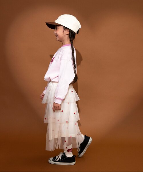 BREEZE（ブリーズ）の「スウィートバリエーションソックス（ソックス/靴下・キッズ・ミント/アイボリー/レッド/キャメル・15 /21/18）」の6枚目の写真