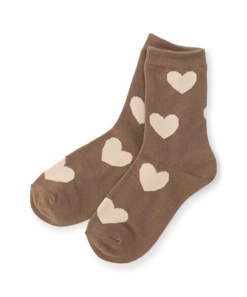 BREEZE（ブリーズ）の「スウィートバリエーションソックス（ソックス/靴下・キッズ・ミント/アイボリー/レッド/キャメル・15 /21/18）」の7枚目の写真