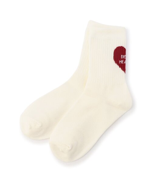 BREEZE（ブリーズ）の「スウィートバリエーションソックス（ソックス/靴下・キッズ・ミント/アイボリー/レッド/キャメル・15 /21/18）」の8枚目の写真