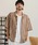CAMBIO�i�J���r�I�j�́umhs2515- Mix Small Stripe Openwork Knit Short Sleeve Shirts �V���[�g�X���[�u�V���c(PF-261-016)�i�V���c/�u���E�X�j�v�b���J