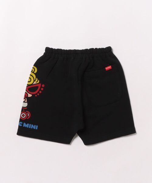 HYSTERIC MINI(ヒステリックミニ)の「HAPPY DRIVE 裏毛ハーフパンツ(その他パンツ・キッズ・ブラック・80/90)」の2枚目の写真