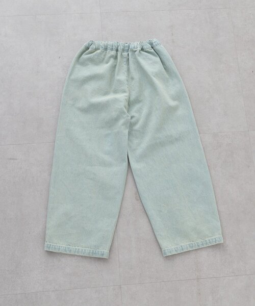 CIAOPANIC TYPY（チャオパニックティピー）の「【KIDS】《ジュニアサイズあり》レースパッチワークデニム(ウエスト調整可能)（デニムパンツ・キッズ・サックスブルー/ブラック・XX-LARGE/SMALL/LARGE/MEDIUM/X-LARGE）」の21枚目の写真