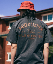 FAKE CAMPER（フェイクキャンパー）の「ピグメントタイガーオリジナルヴィンテージ半袖Tシャツ[チャコール]（Tシャツ/カットソー）」